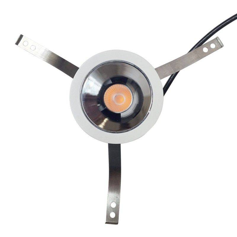 LED recessed ceiling spotlight COB - 5W - Adjustable - Low UGR - Ø50mm