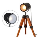 Vintage table or floor lamp with tripod "CARPEN".