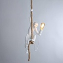 Resin hanging monkey lamp "Ximpa".