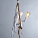 Resin hanging monkey lamp "Ximpa".