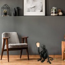 Rila" resin monkey table lamp
