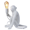 Rila" resin monkey table lamp