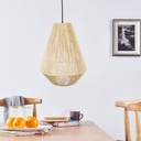 Natural rope pendant lamp "ROSS".
