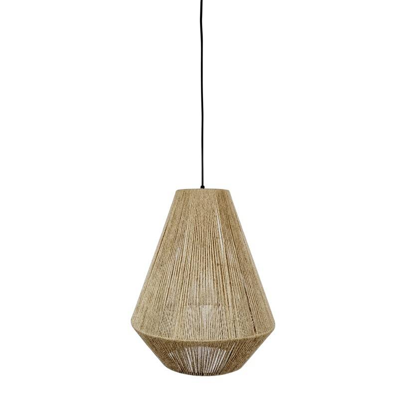 Natural rope pendant lamp "ROSS".