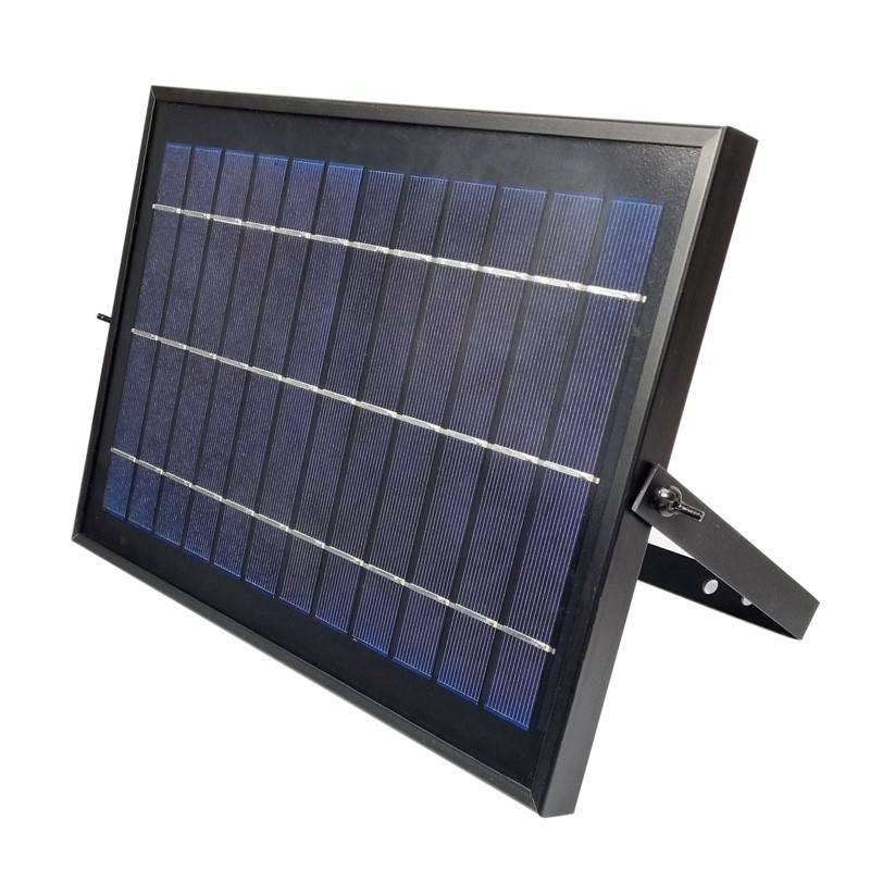 Pack 10 Recessed LED Solar Spotlights with Solar Panel