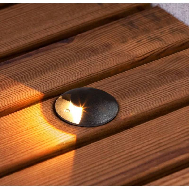 LED ground recessed beacon 0.75W 12V-DC IP67