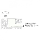 LED ground recessed spotlight 4,5W 220V-AC IP67