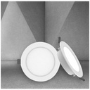 Recessed circular LED downlight - 6W - Cutout Ø95mm