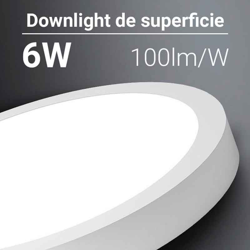 Surface mounted LED ceiling lamp 6W High Efficiency