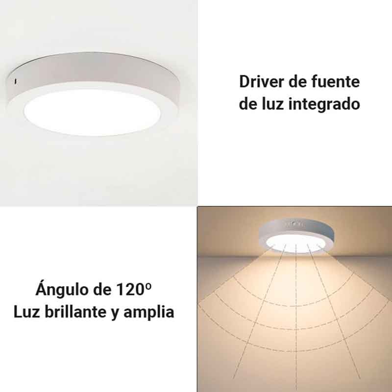 Surface mounted LED ceiling lamp 6W High Efficiency