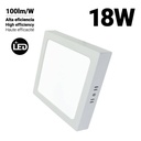 Square LED Ceiling Lamp 18W High Efficiency