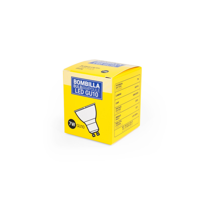 GU10 LED Bulb - 7W - 120º