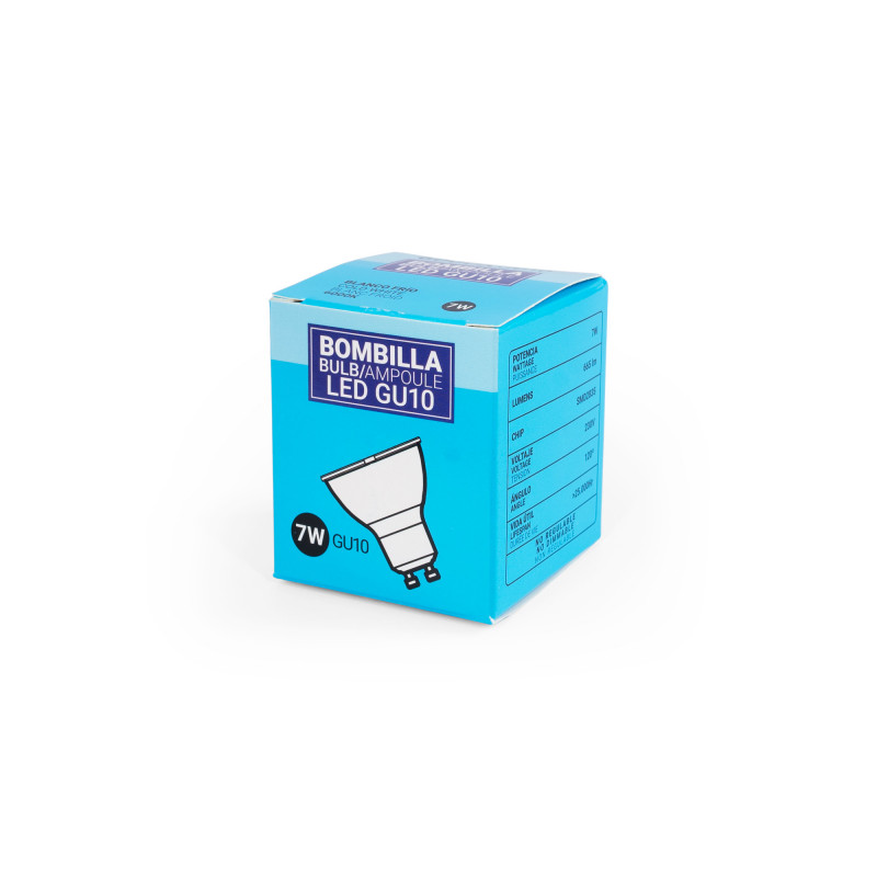 GU10 LED Bulb - 7W - 120º