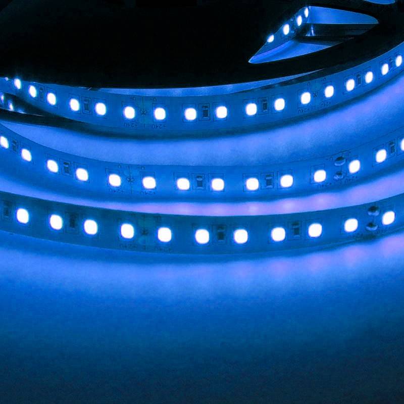 LED Strip 24V DC - 18W/m - Colors - 10mm - IP20 - Roll 5 meters - 120ch/m