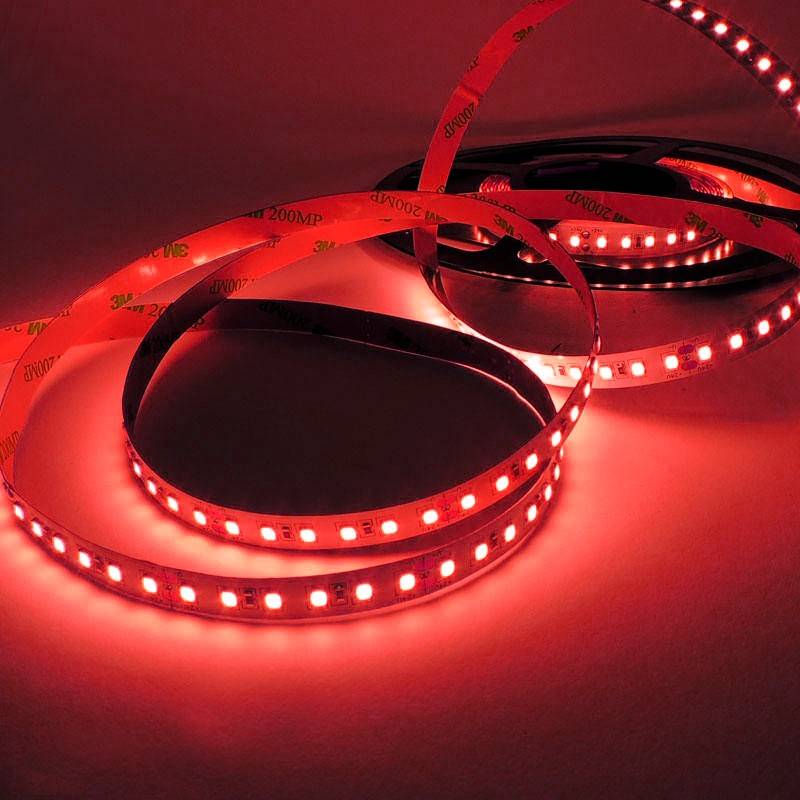 LED Strip 24V DC - 18W/m - Colors - 10mm - IP20 - Roll 5 meters - 120ch/m