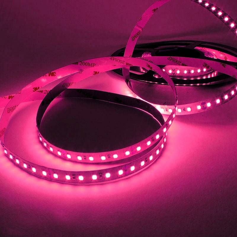 LED Strip 24V DC - 18W/m - Colors - 10mm - IP20 - Roll 5 meters - 120ch/m