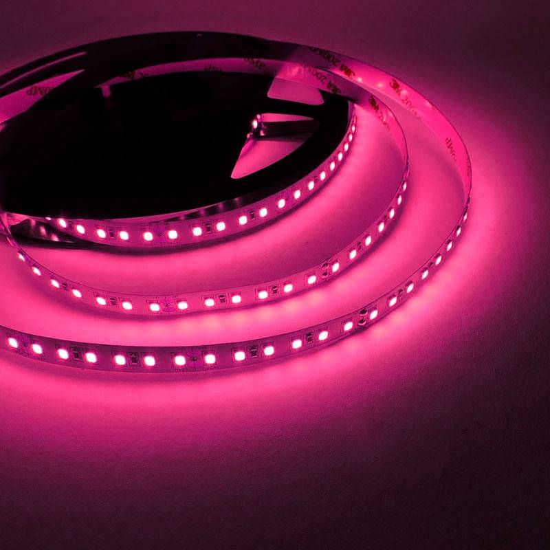 LED Strip 24V DC - 18W/m - Colors - 10mm - IP20 - Roll 5 meters - 120ch/m