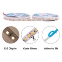 LED Strip 24V DC - 18W/m - Colors - 10mm - IP20 - Roll 5 meters - 120ch/m