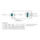 Single color regulator 12-36V 1 channel 8A SUNRICHER - Perfect RF