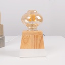 LED filament bulb E27 G85 - 4W - Vintage Gold - 2200K