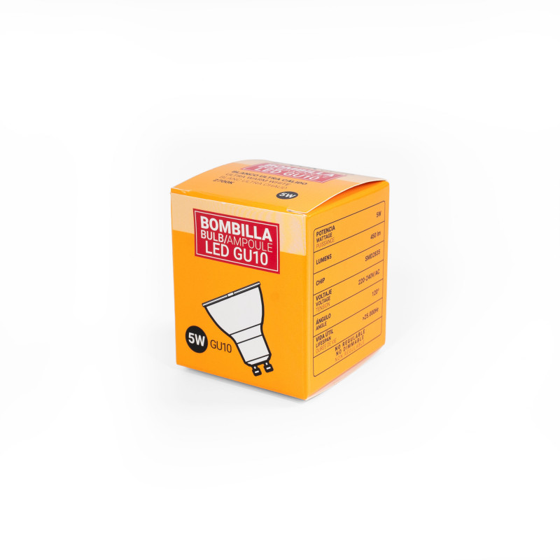 GU10 LED Bulb - 5W - 120°