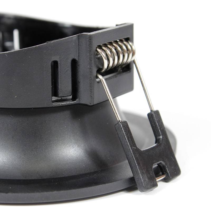 Circular downlight ring for GU10 / MR16 bulb - Cut Ø70mm