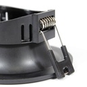 Circular downlight ring for GU10 / MR16 bulb - Cut Ø70mm