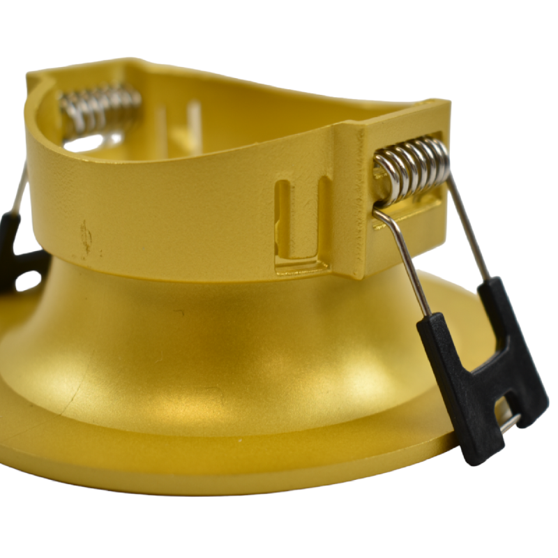Circular downlight ring for GU10 / MR16 bulb - Cut Ø70mm