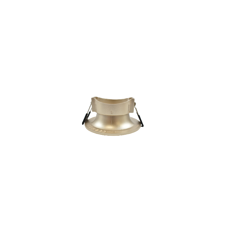 Circular downlight ring for GU10 / MR16 bulb - Cut Ø70mm