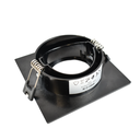 Tilting square downlight ring for GU10/MR16 bulb - Cut Ø75mm