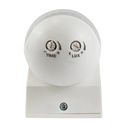 Infrared motion sensor PIR orientable IP44