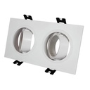 Kardan recessed tilting for 2 bulbs GU10, MR16