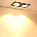 Kardan recessed tilting for 2 bulbs GU10, MR16