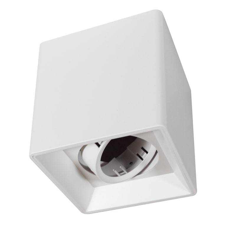 Adjustable polycarbonate ceiling light - GU10