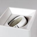 Adjustable polycarbonate ceiling light - GU10