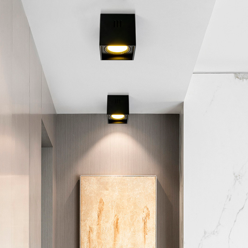Adjustable polycarbonate ceiling light - GU10