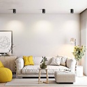 Adjustable polycarbonate ceiling light - GU10