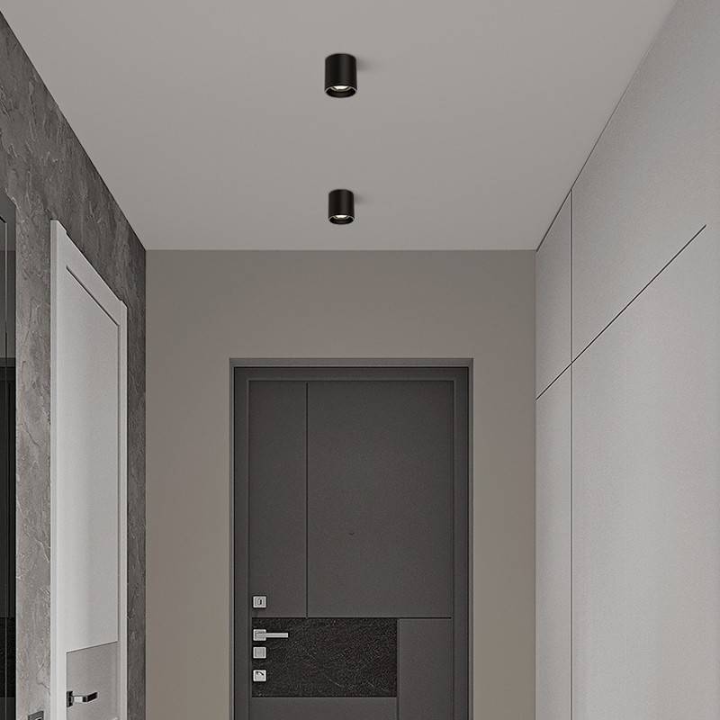 Adjustable polycarbonate ceiling light - GU10