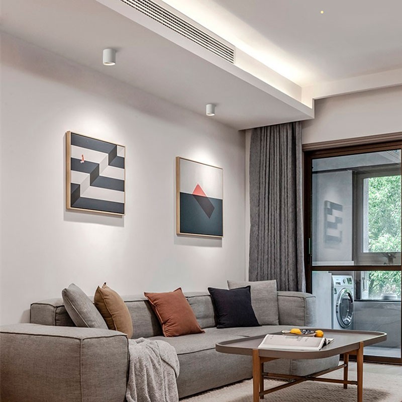 Adjustable polycarbonate ceiling light - GU10