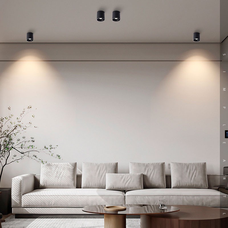 Adjustable polycarbonate ceiling light - GU10