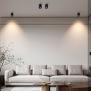 Adjustable polycarbonate ceiling light - GU10