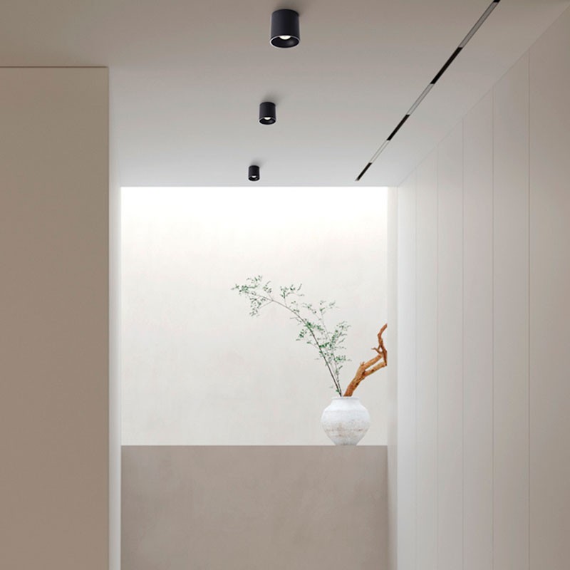 Adjustable polycarbonate ceiling light - GU10