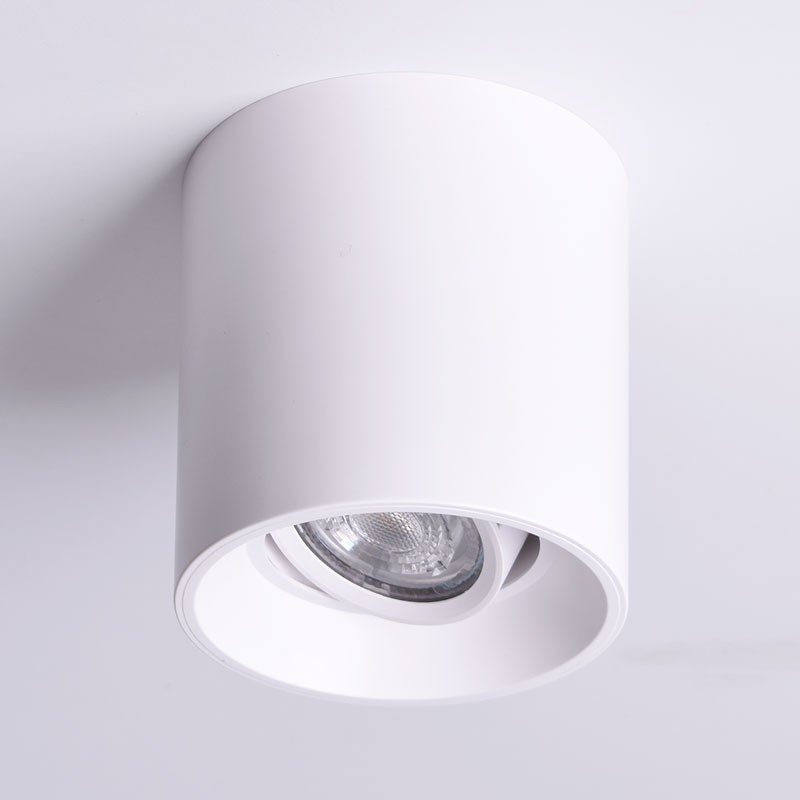 Adjustable polycarbonate ceiling light - GU10