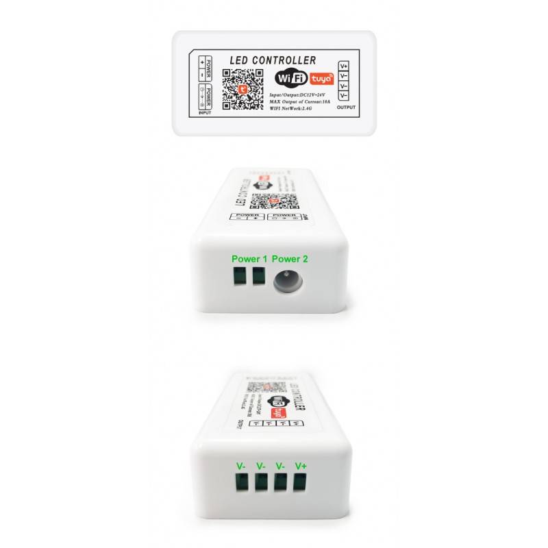 SMART+ WIFI Single Color LED Controller 12/24V 1 Channel 10A