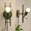 Wall Light "Doll " - With switch and plug - E27