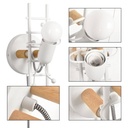 Wall Light "Doll " - With switch and plug - E27