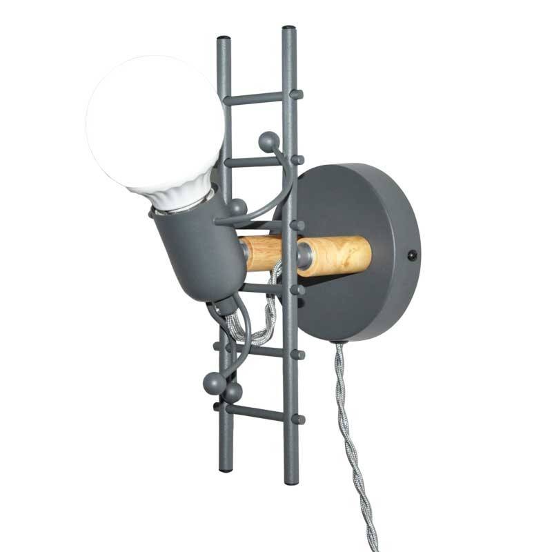 Wall Light "Doll " - With switch and plug - E27