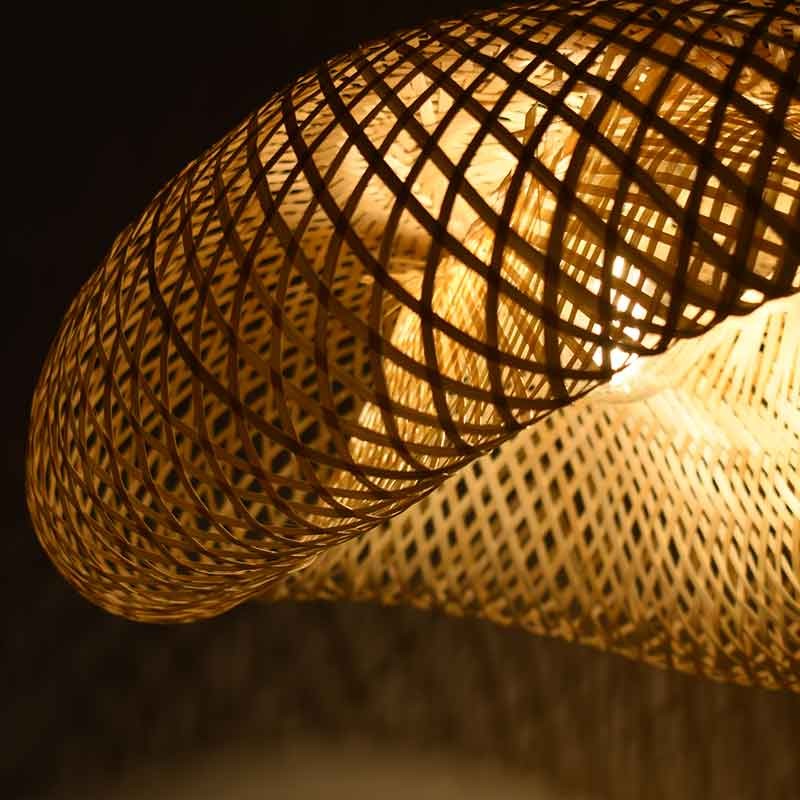 Wicker pendant lamp "Vimet Lite".