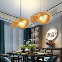 Wicker pendant lamp "Vimet Lite".