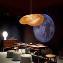 Wicker pendant lamp "Vimet Lite".